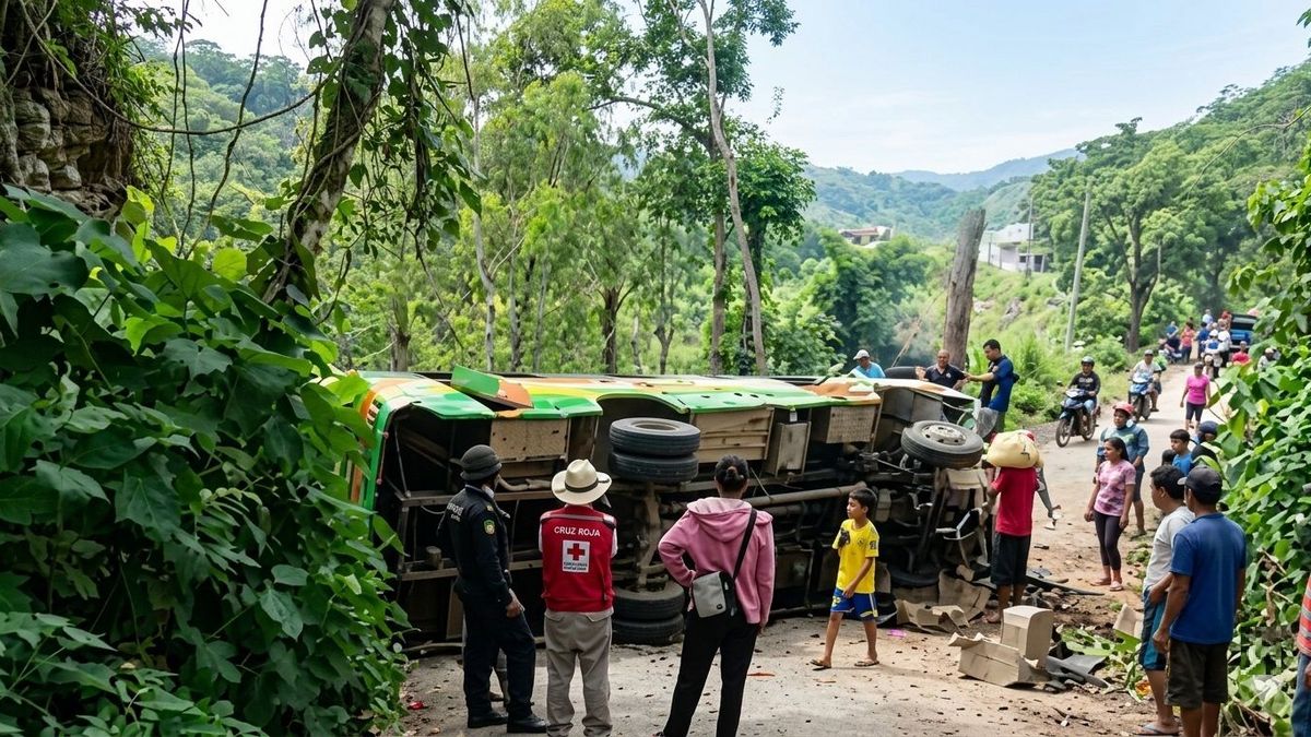 Accidente escolar en Lourdes, Norte de Santander