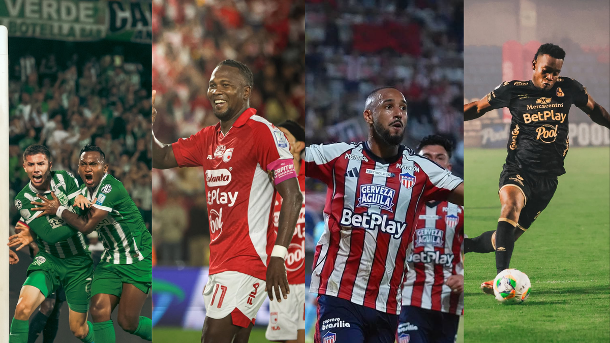 Semifinalistas liga BetPlay