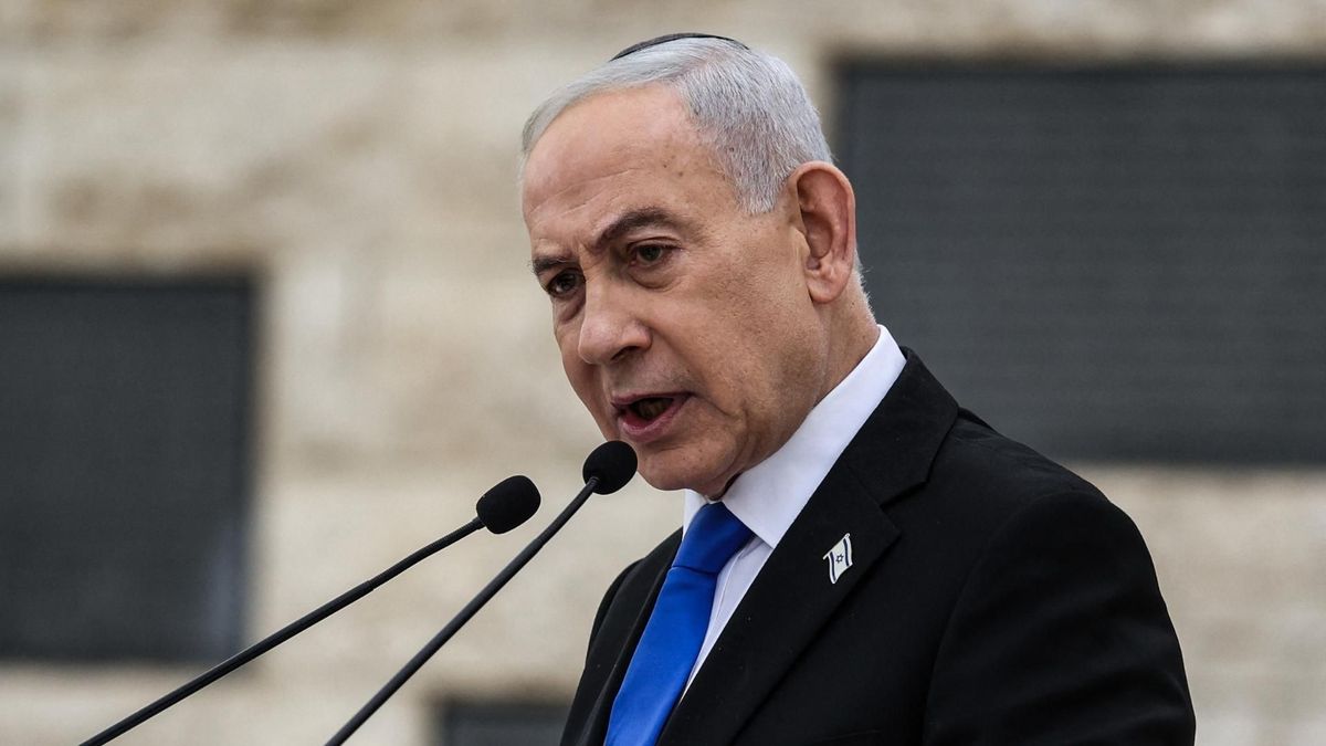 Benjamín Netanyahu defendió la expansión territorial israelí en Gaza durante una reunión gubernamental en Jerusalén.