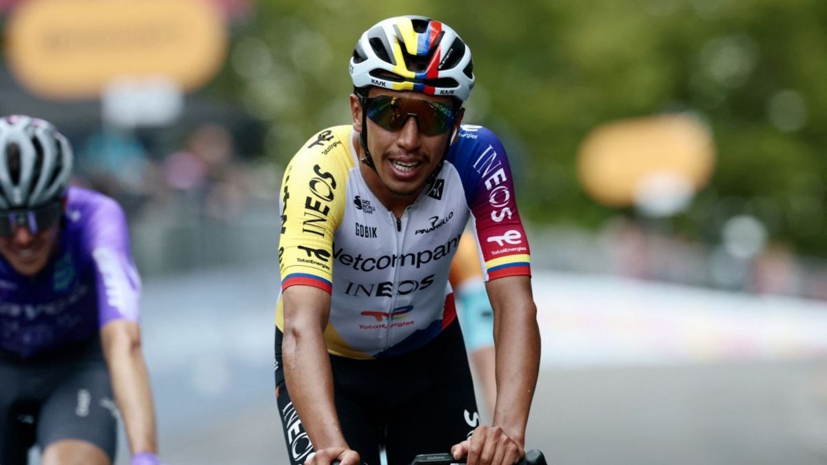 Egan Bernal y su puesto en la clasificación general de la etapa 9 del Giro de Italia 2026