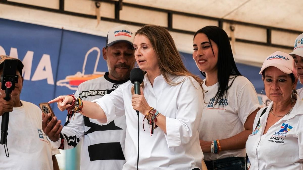 Paloma Valencia en Andes, Antioquia