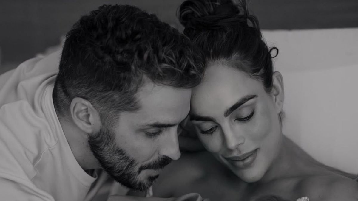 Sara Corrales y Damián Pasquini compartieron las primeras imágenes junto a su hija Mila tras el parto.