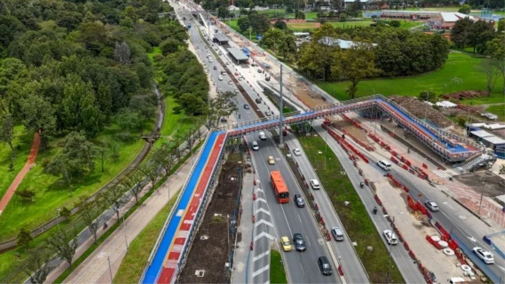 Uno de los tramos más avanzados es el grupo 4, ubicado entre la calle 13 y la avenida La Esperanza.