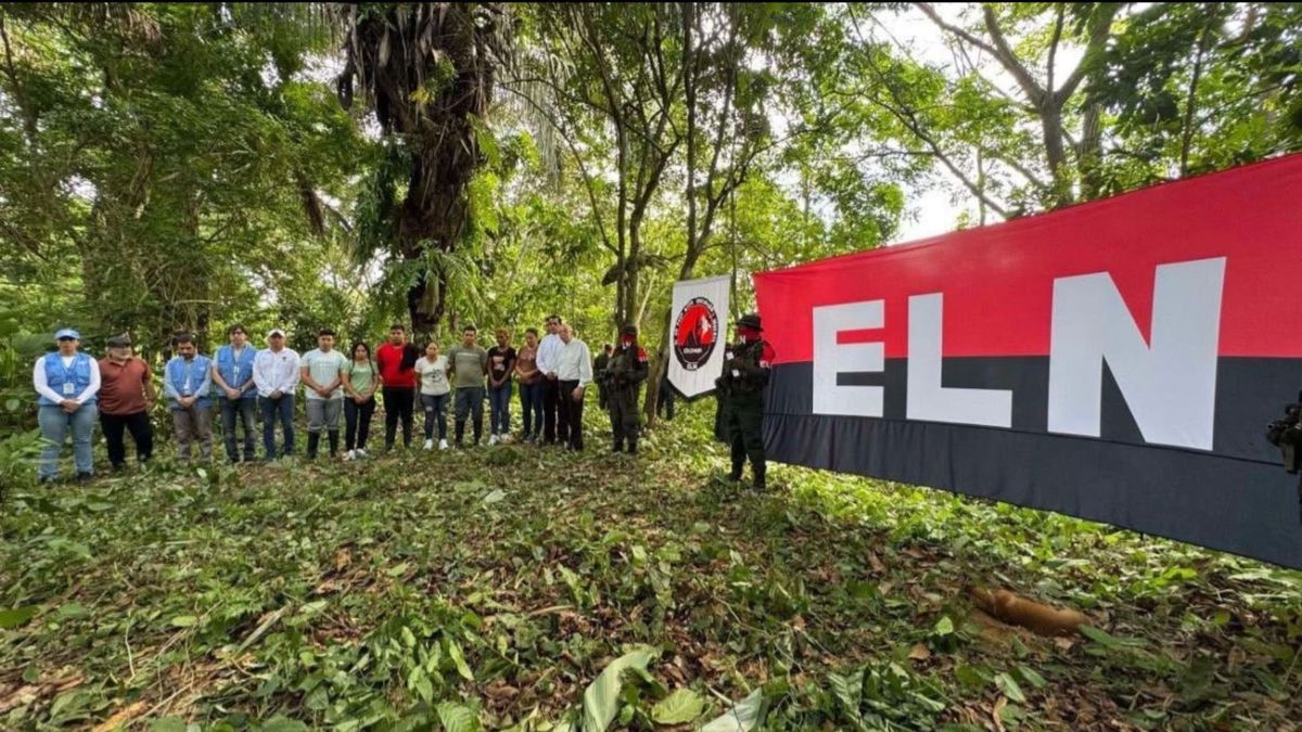 Liberación secuestrados en Arauca