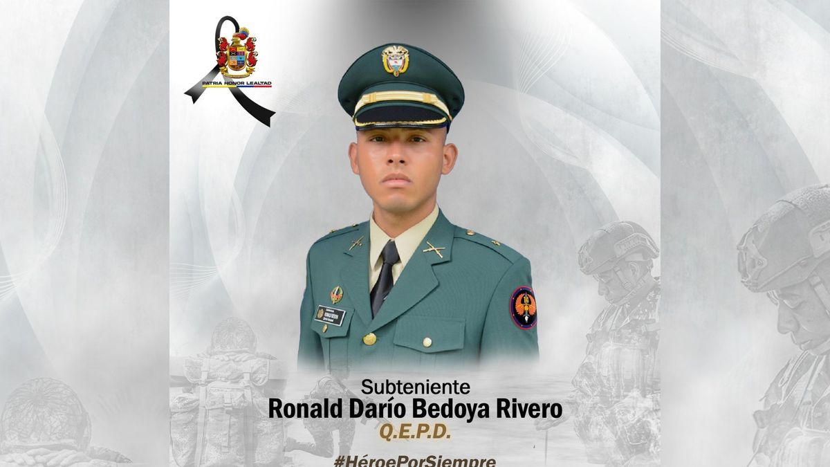 El ejército confirmó el ataque y deceso de un uniformado.