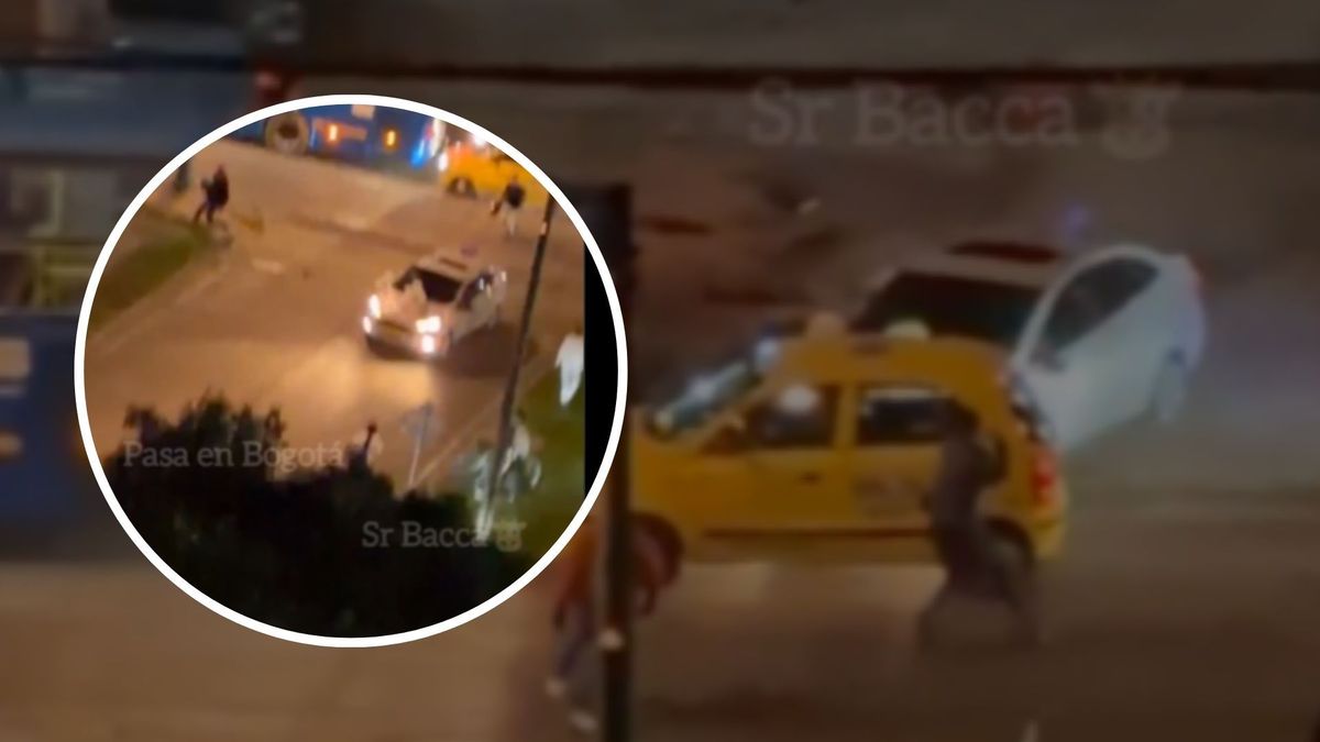 Conductor, en aparente estado de embriaguez, provocó choque múltiple y dejó un herido en Suba.