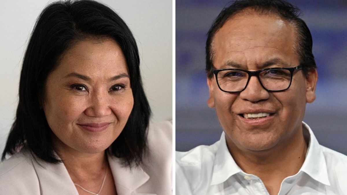 Keiko Fujimori y Roberto Sánchez