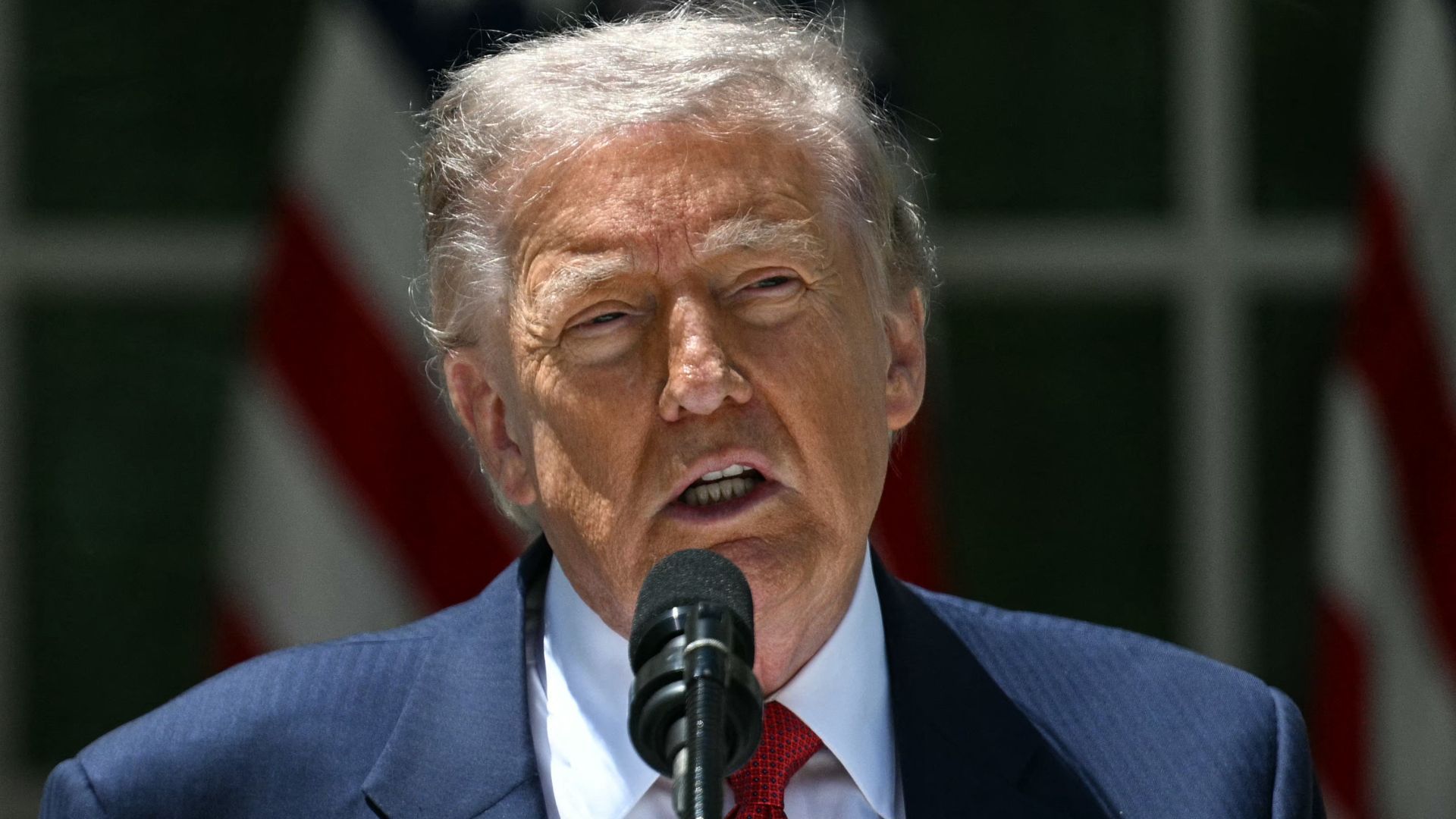 El presidente de Estados Unidos, Donald Trump, en la Casa Blanca, en Washington.
