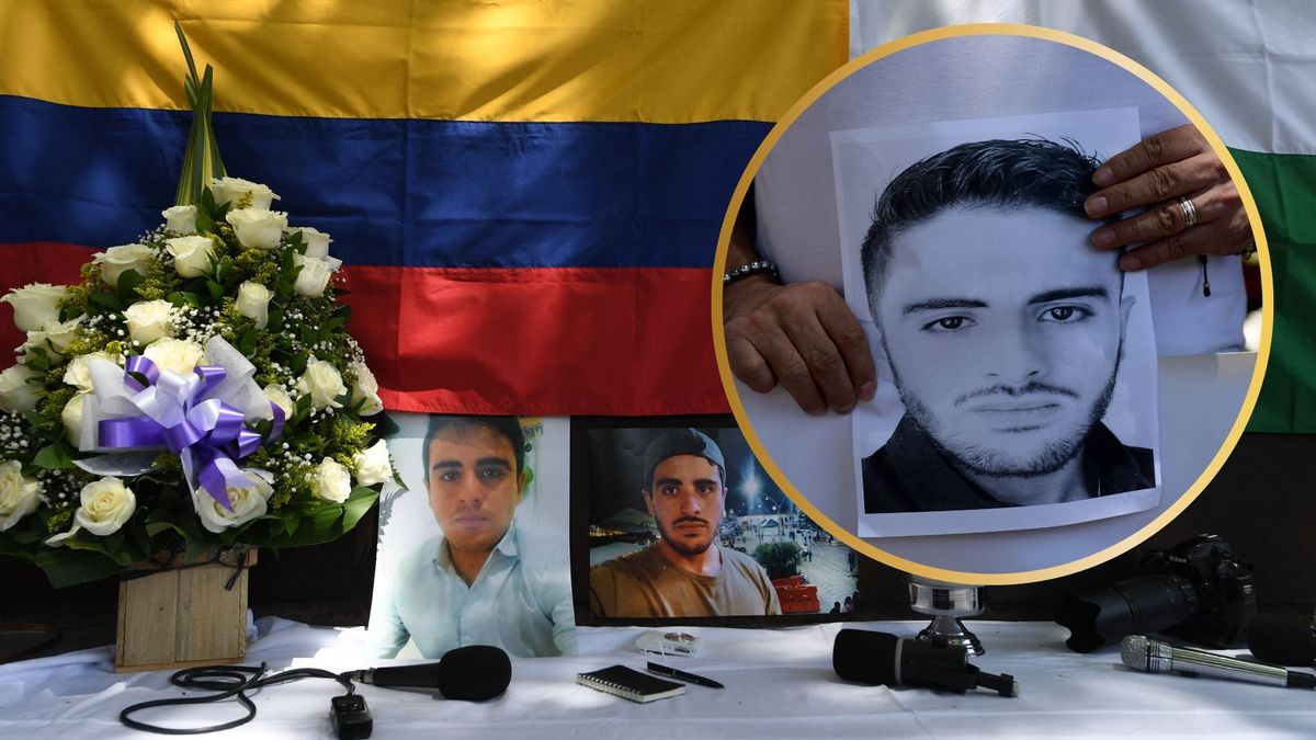 Periodistas en Medellín rindieron homenaje al comunicador asesinado Mateo Pérez y condenaron su homicidio, en Briceño (Antioquia).
