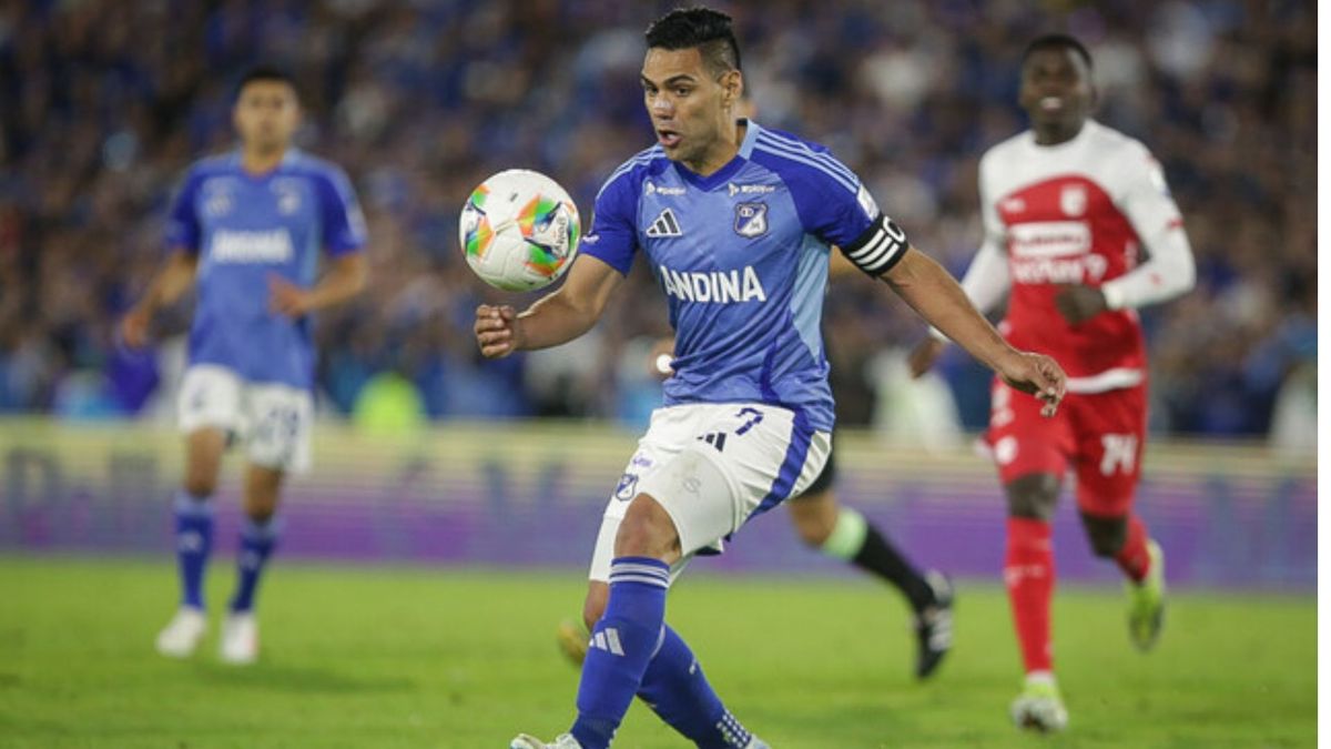 El delantero sumó un gol en el primer semestre con Millonarios.