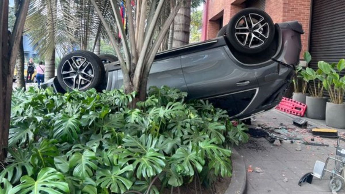 El accidentado se encuentra estable.