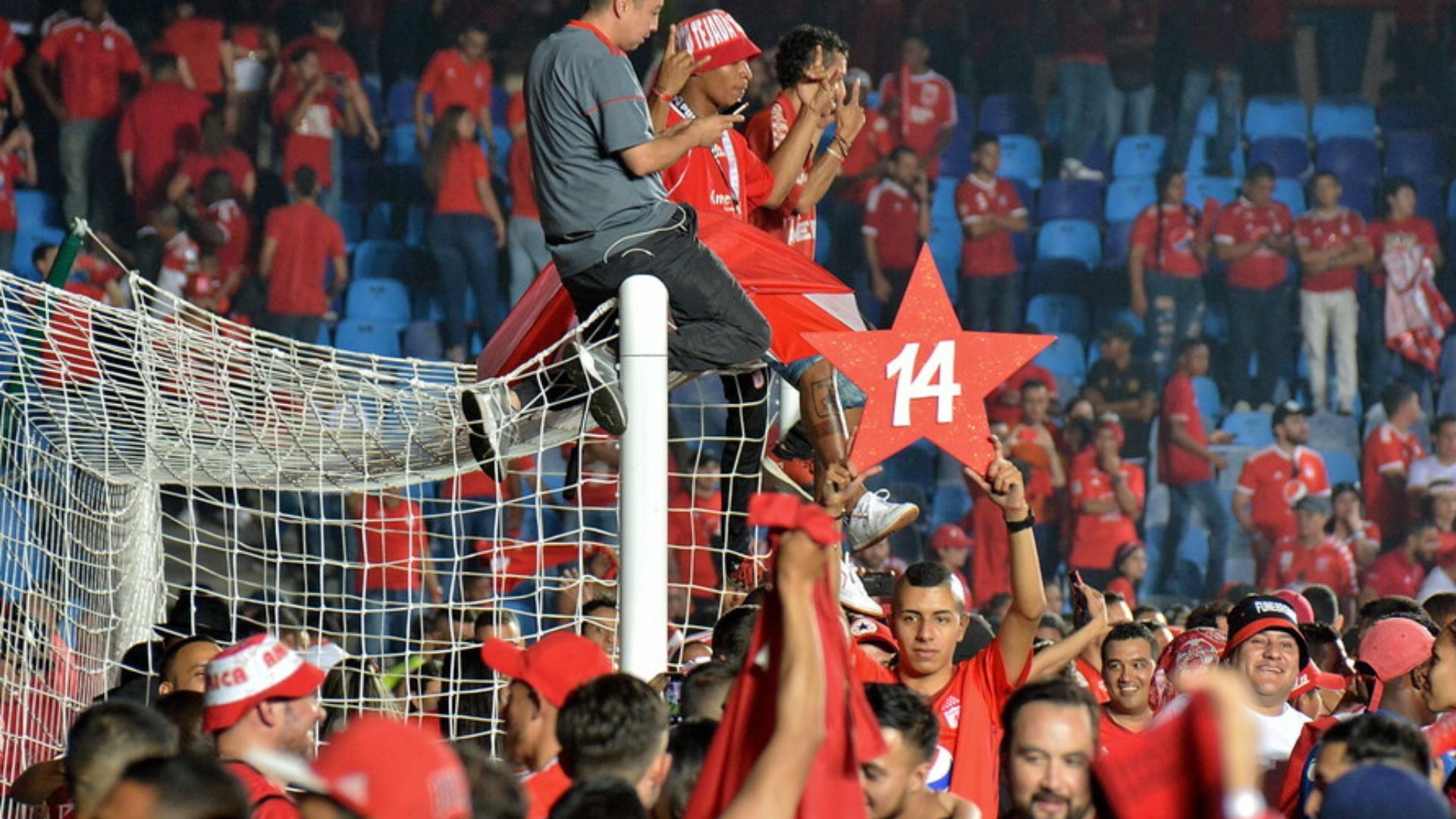 El equipo diablo es el bicampeón más reciente del fútbol colombiano.