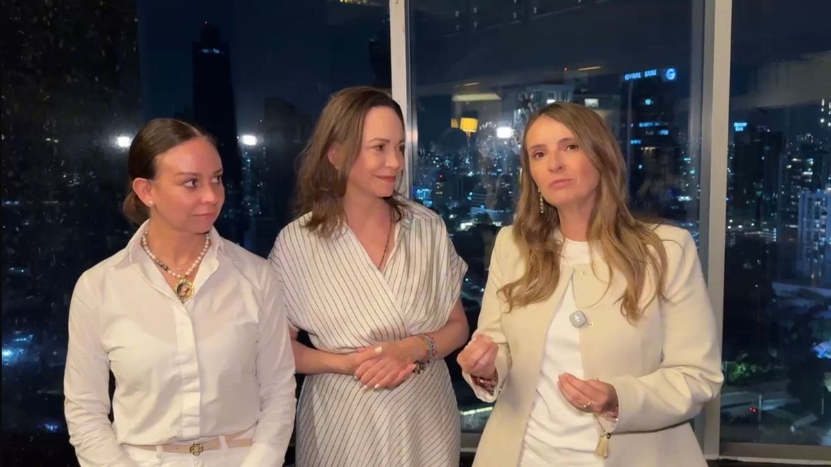 María Corina Machado y Paloma Valencia