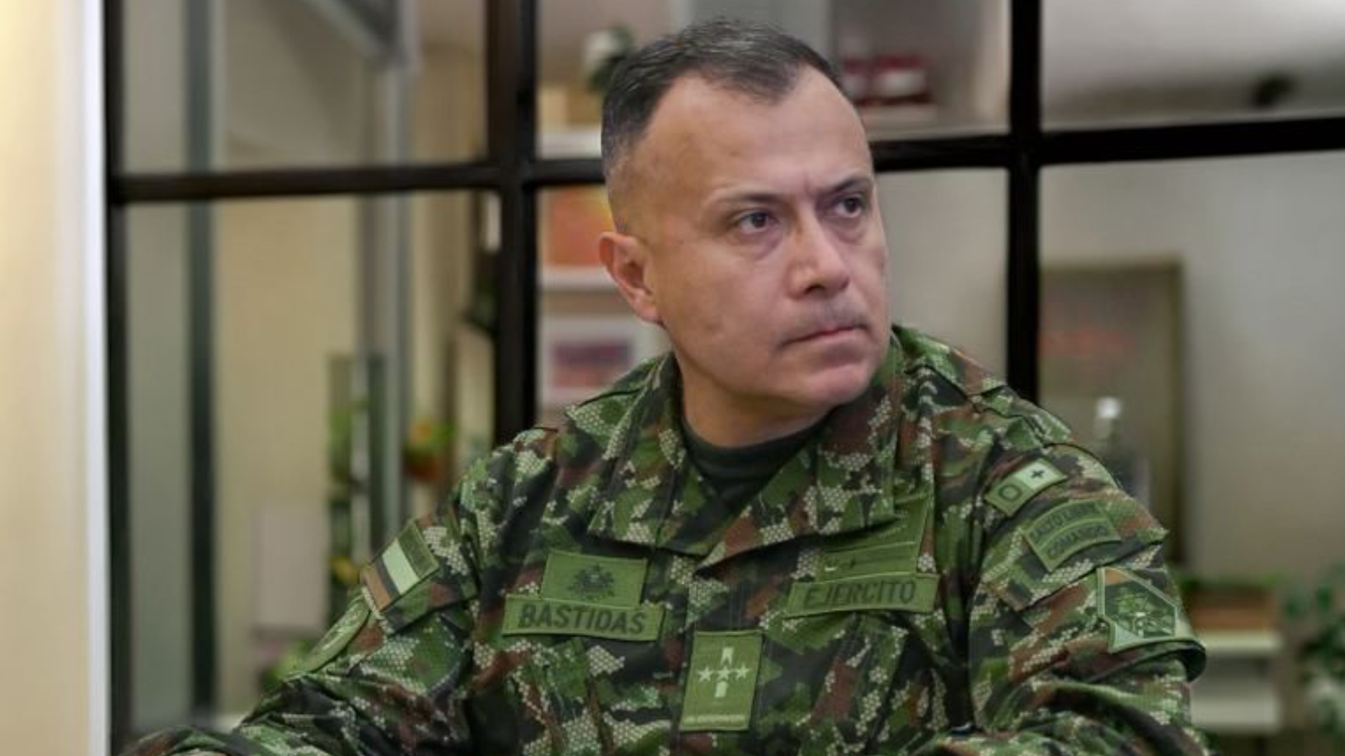 Coronel José Luis Bastidas, jefe del Departamento Conjunto de Operaciones de las Fuerzas Militares.