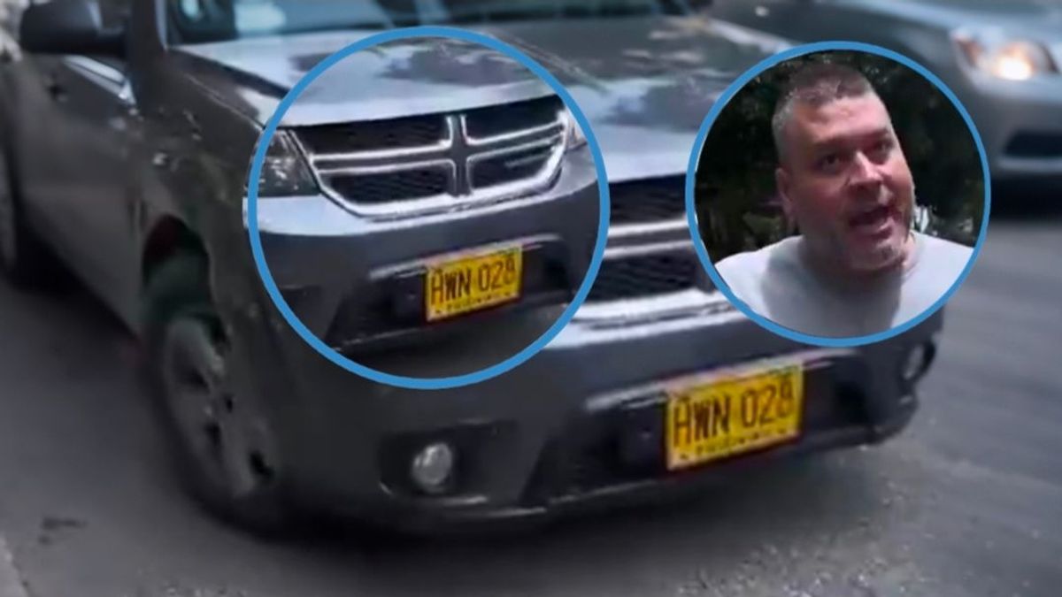 Congresista Cristian Avendaño denunció que conductor intentó arrollarlo junto con su hijo en Bogotá.