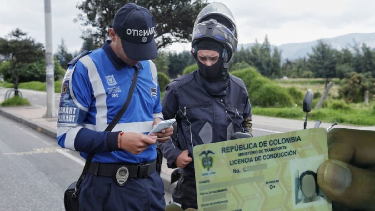 Licencia de conducción en Colombia