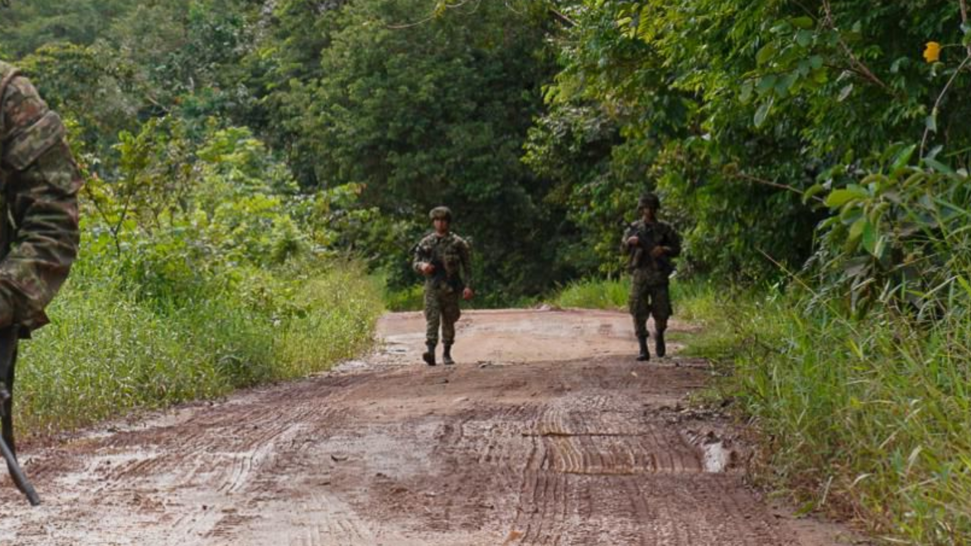 Tropas del Ejército Nacional en Guaviare.