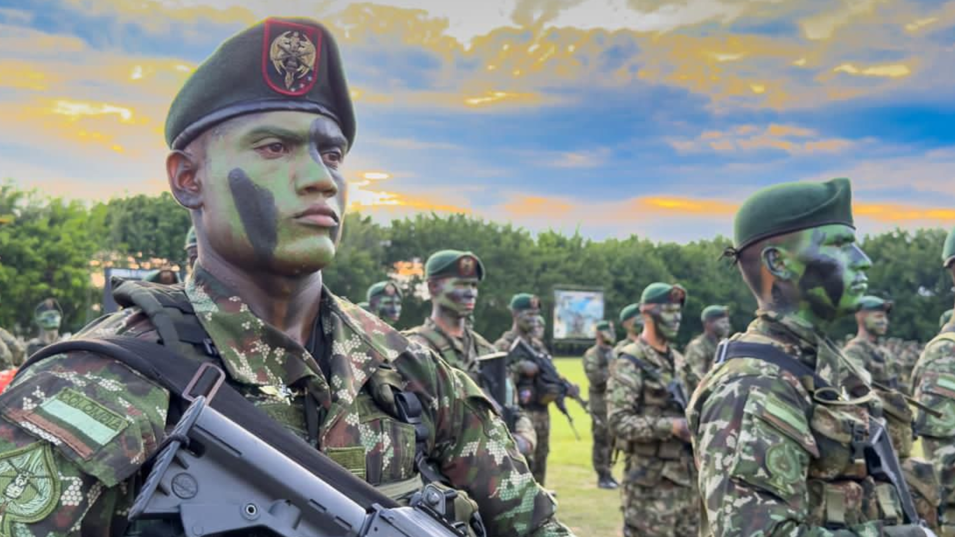 Tropas del Ejército Nacional en Guaviare.