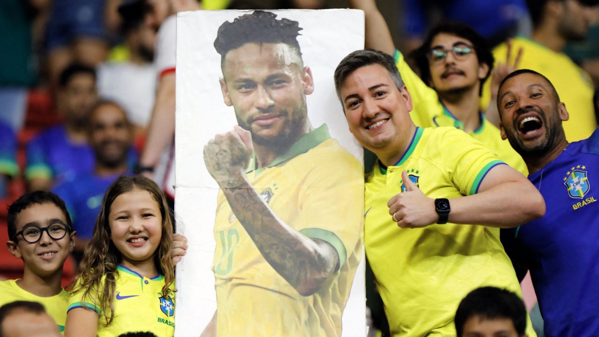La convocatoria de Neymar produjo felicidad en Brasil.