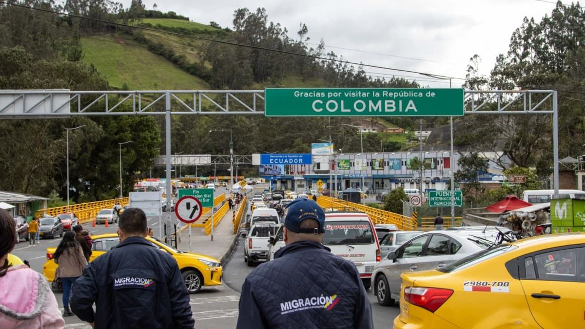 Referencia paso fronterizo Colombia