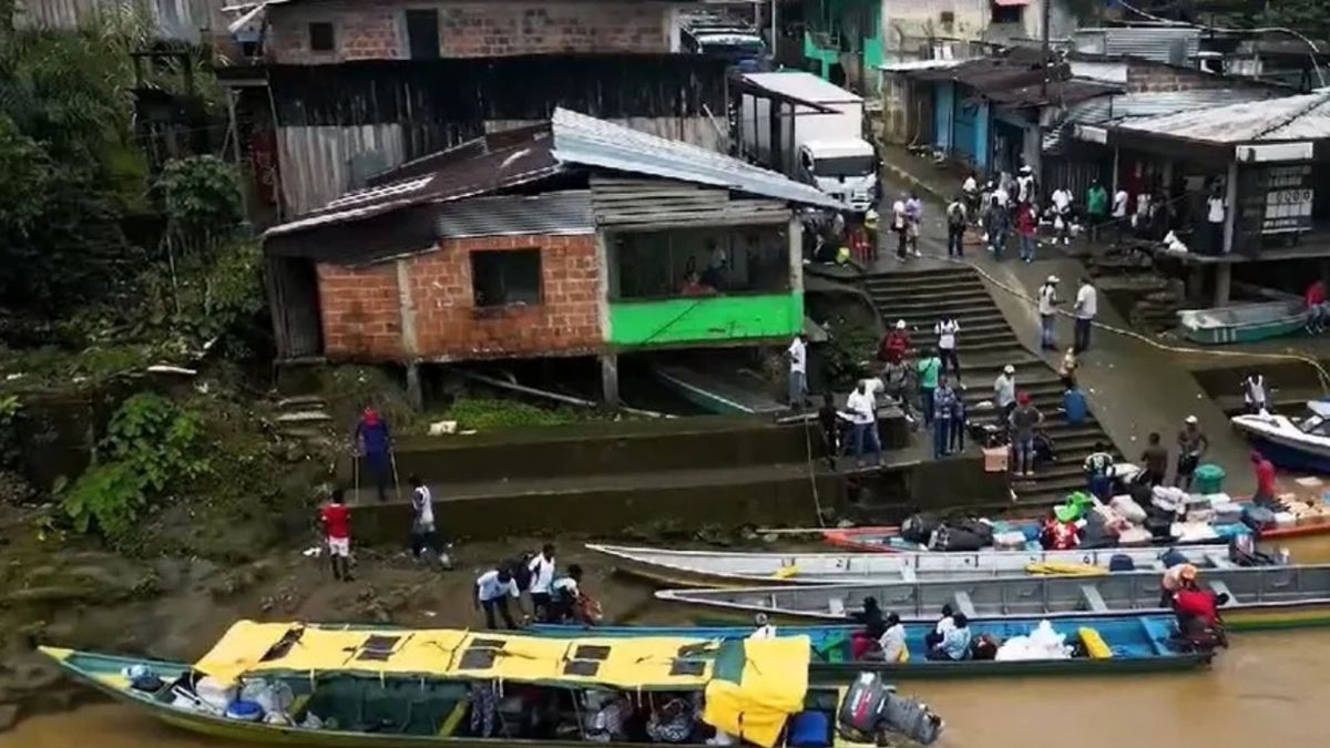 Comunidades del Bajo Calima, zona rural de Buenaventura.