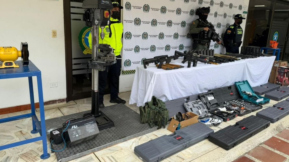 Las armerías clandestinas estaban ubicadas en dos viviendas de la ciudad.