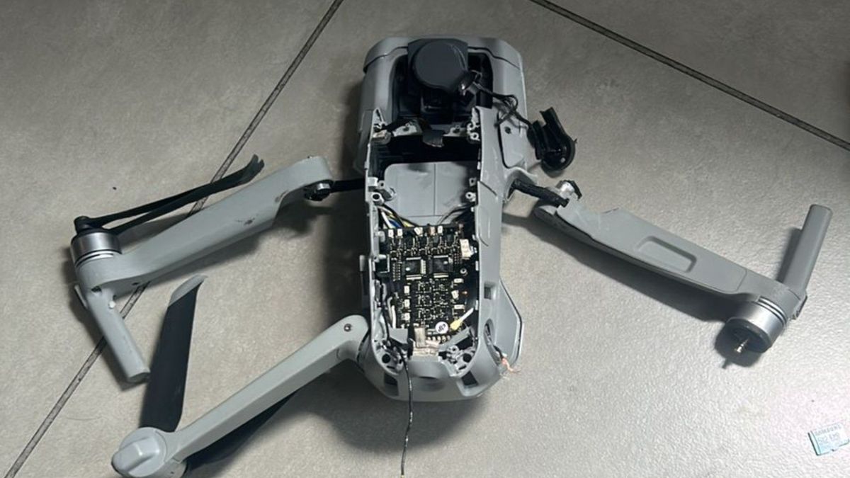 Dron que sobrevoló casa de concejal en Medellín