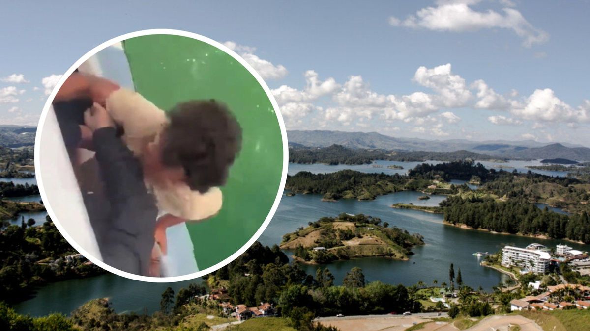 Alexander estaba en una fiesta a bordo de un planchón turístico que había salido desde Guatapé con destino a la Isla del Sol.