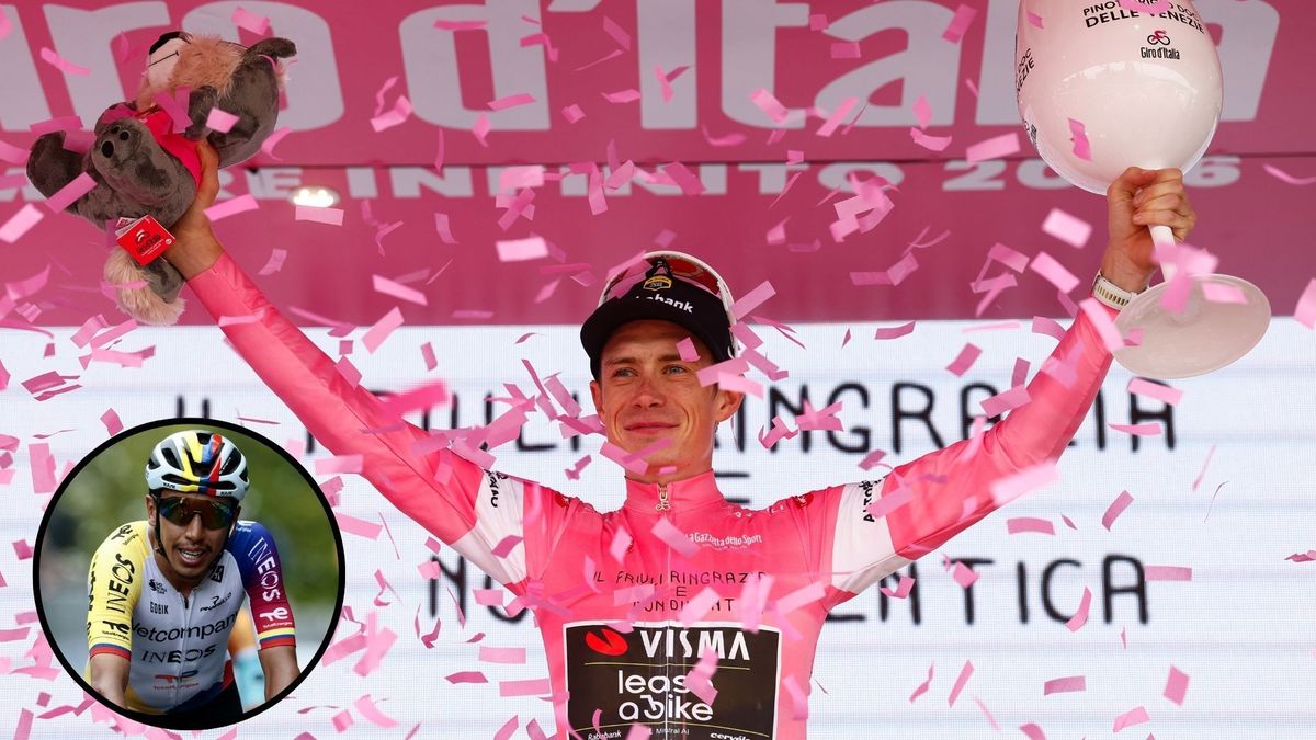 Jonas Vingegaard terminó como el campeón del Giro de Italia. Egan Bernal acabó en el puesto 10 de la general