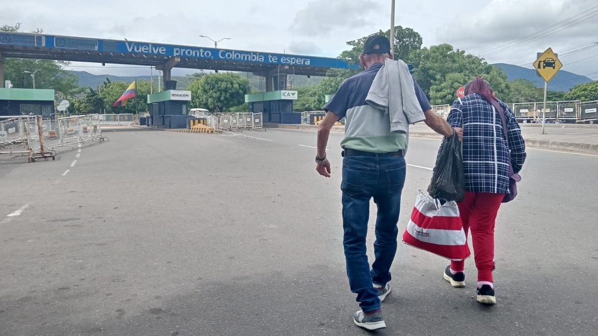 Habitantes de frontera en el corredor humanitario