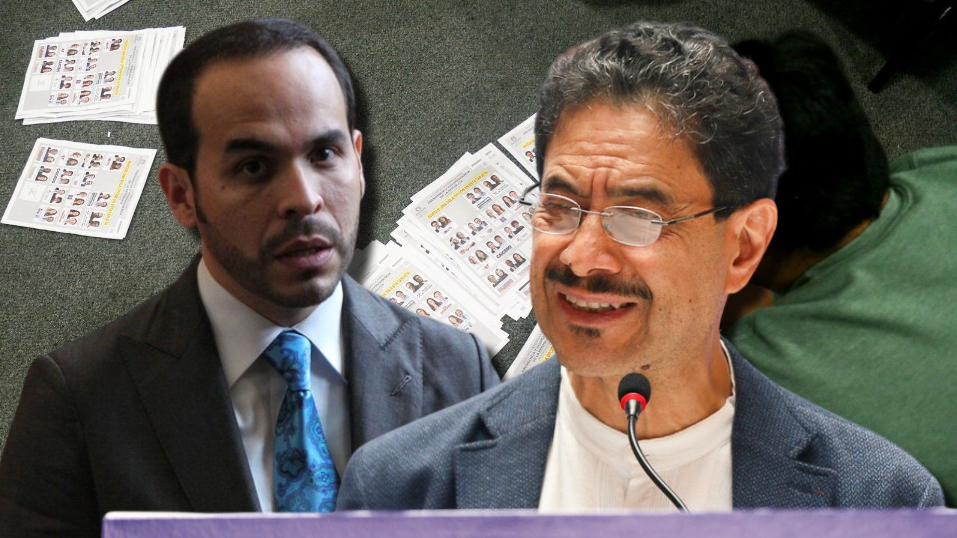 Este es el número total de votos que recibieron Abelardo e Iván Cepeda para segunda vuelta presidencial.