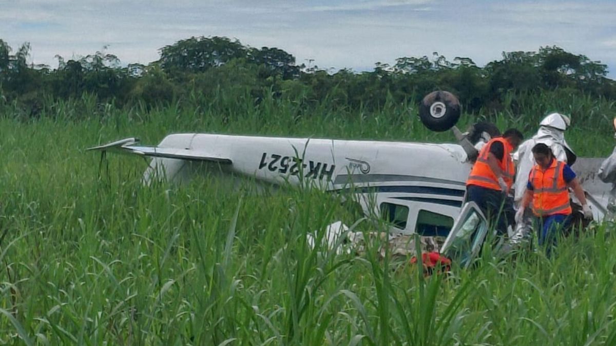 Muertos por accidente aéreo en el Meta