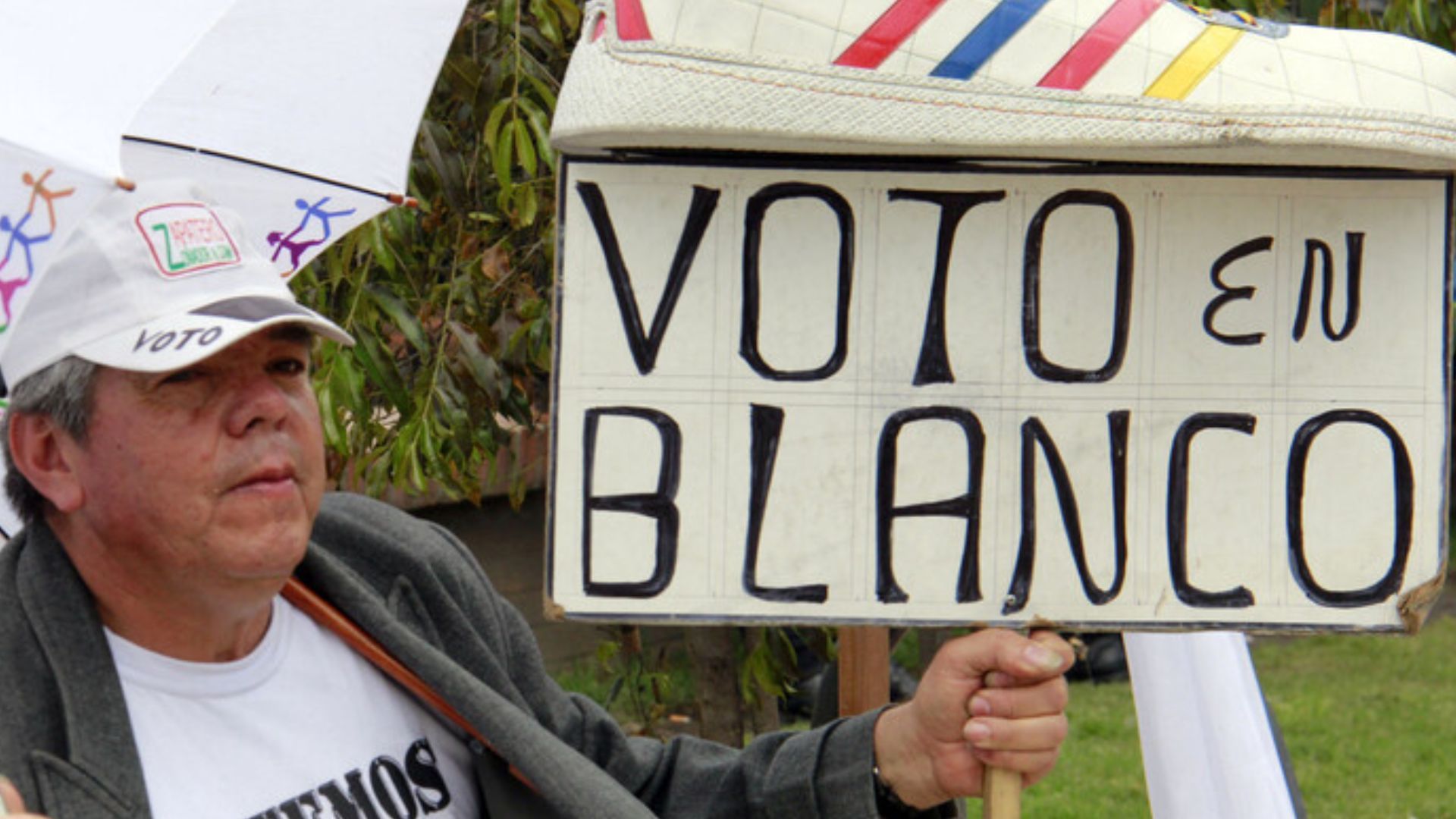 Las personas pueden votar en blanco si ningún candidato le convence.
