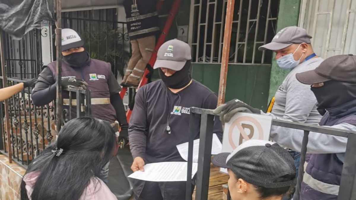 Operativos de espacio público en Bello, Antioquia.