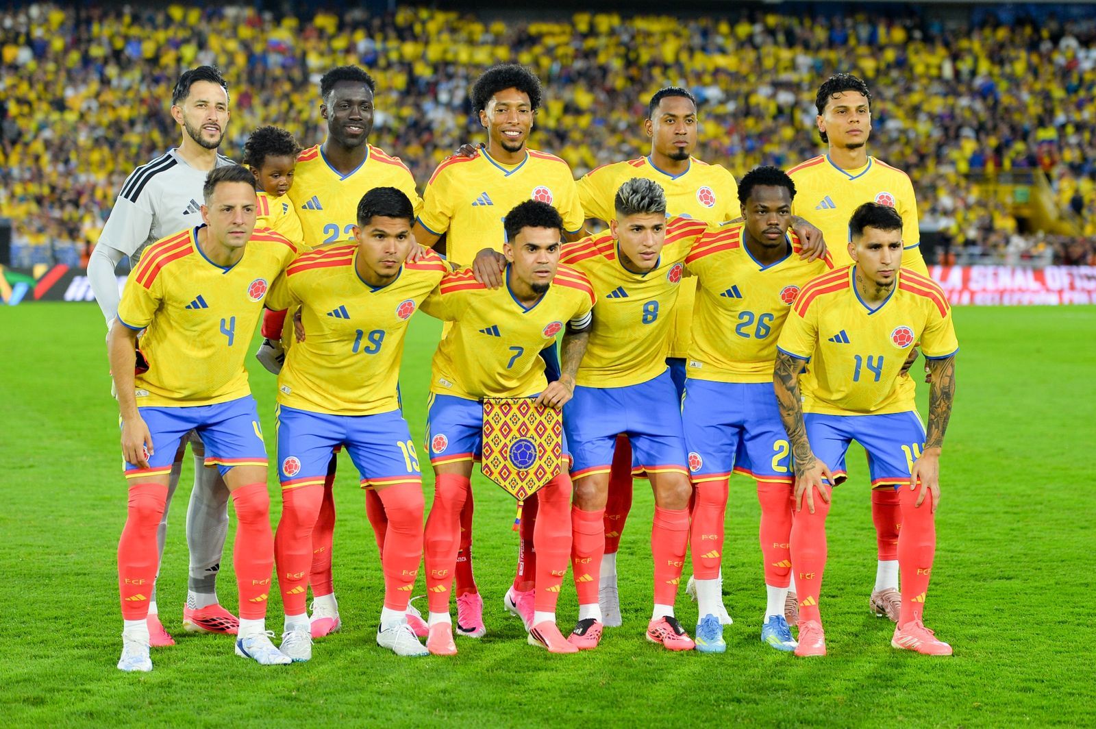 El equipo colombiano mezcló titulares y suplentes.