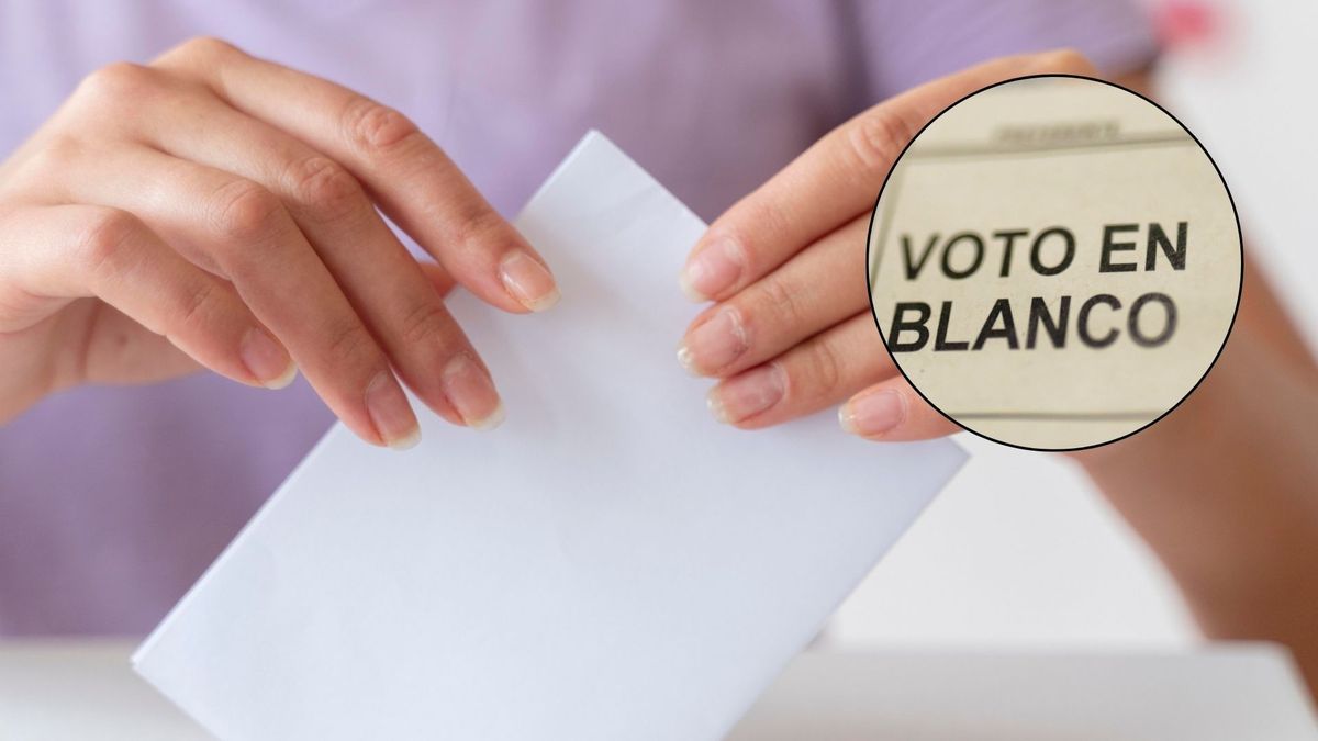 El voto en blanco no determina un apoyo a cualquier candidato.