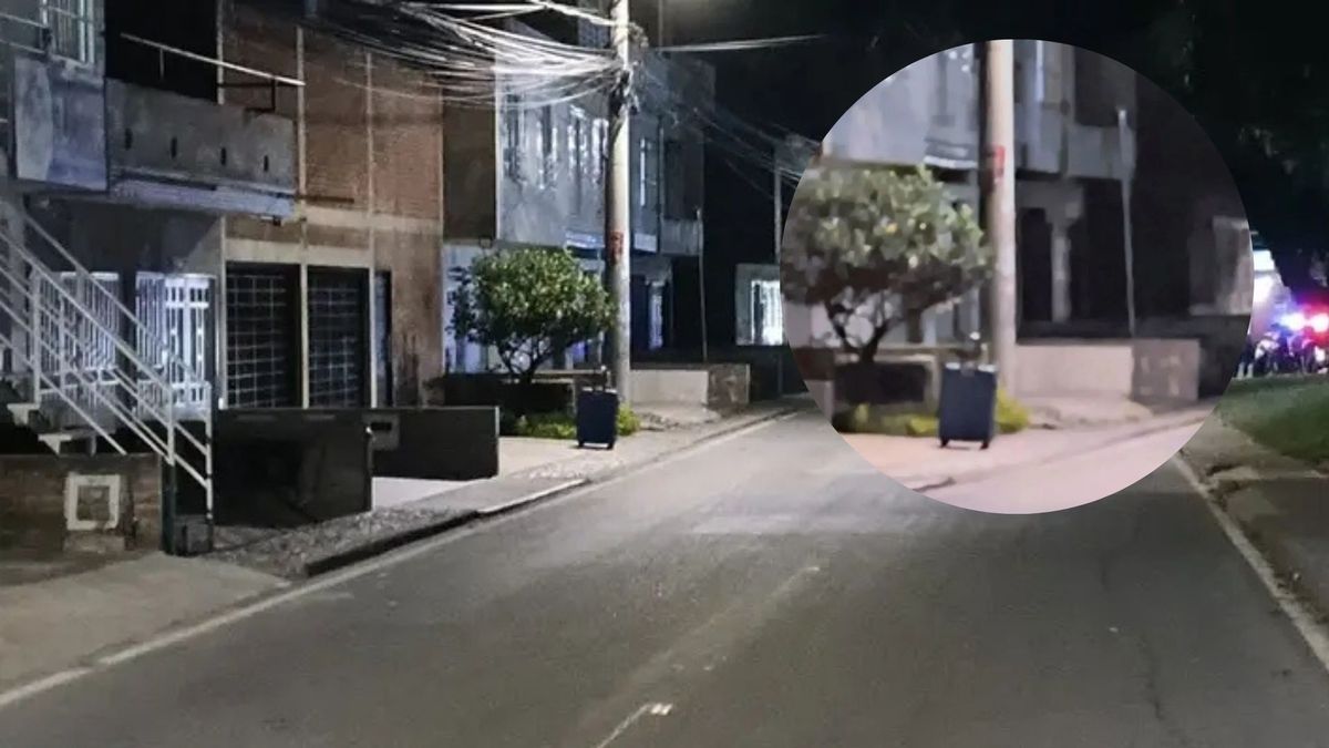 La maleta no contenía elementos explosivos en su interior.