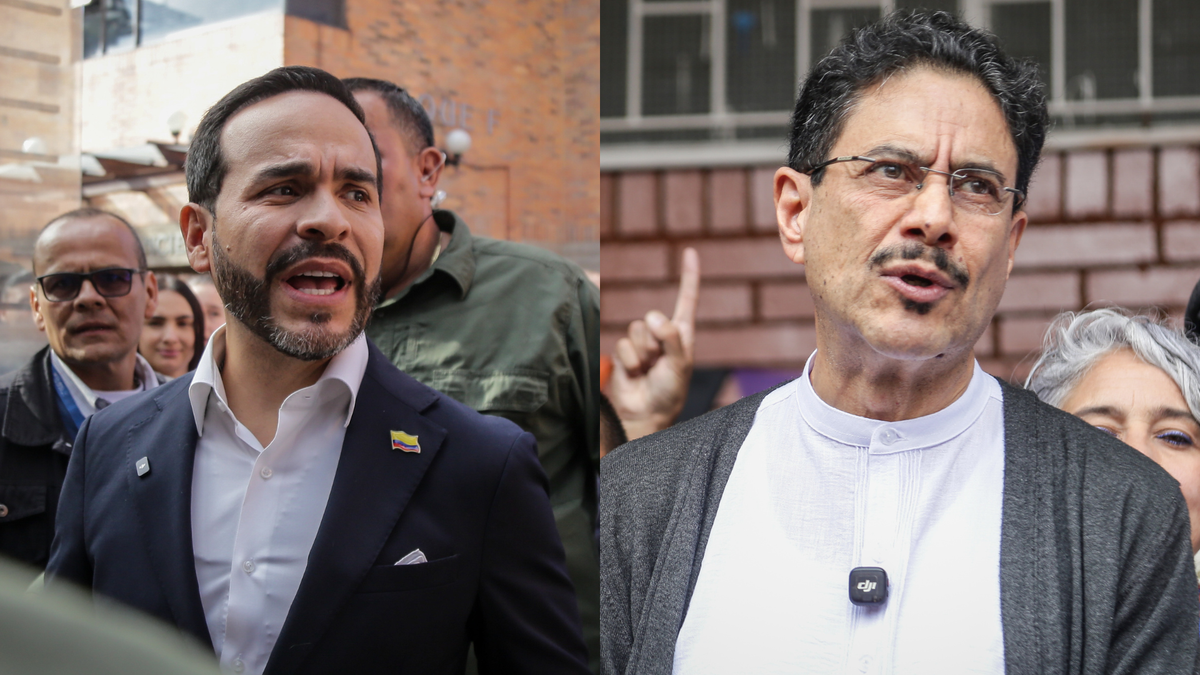 Abelardo de Espriella e Iván Cepeda