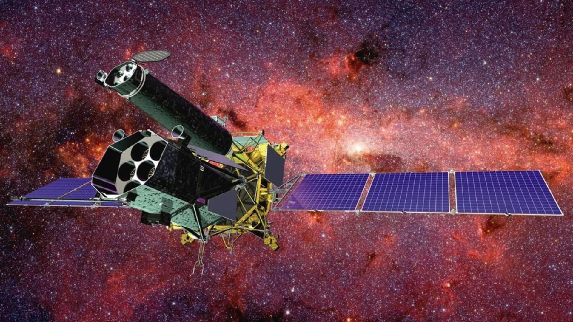 El telescopio ruso-alemán detectó imágenes inéditas con rayo láser.