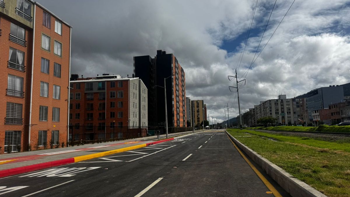 Alcaldía de Bogotá entregó la nueva avenida Laureano Gómez en el norte de Bogotá.