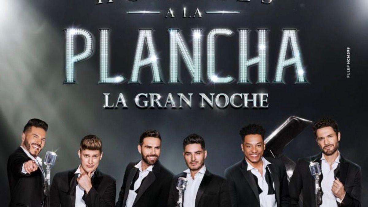 ‘Hombres a la Plancha’, música en el Teatro Royal Center