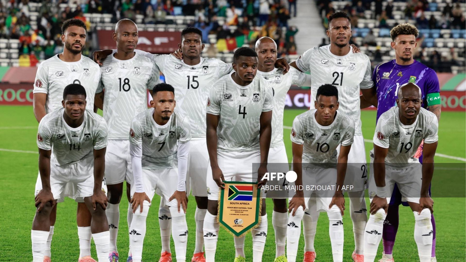 El equipo africano hace su base de dos clubes de Sudáfrica.