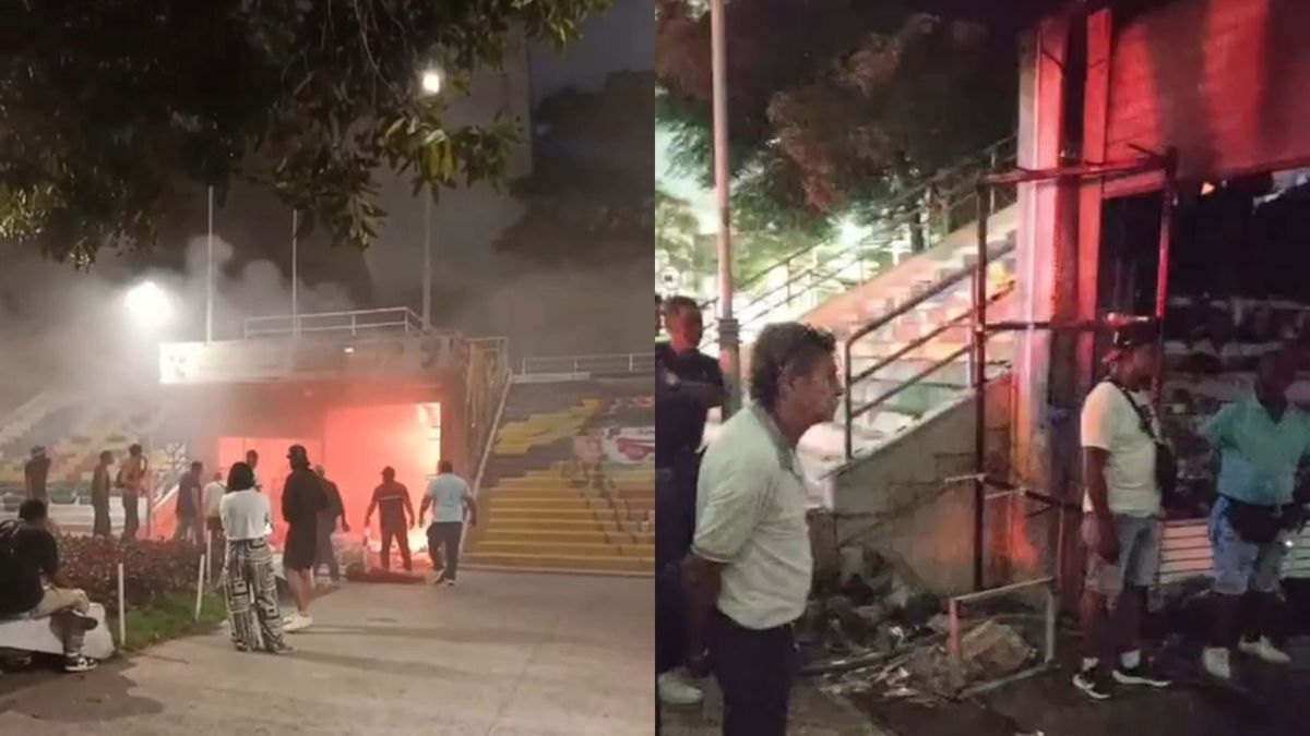 Incendio en la parte externa del estadio Romelio Martínez deja pérdidas superiores a $500 millones