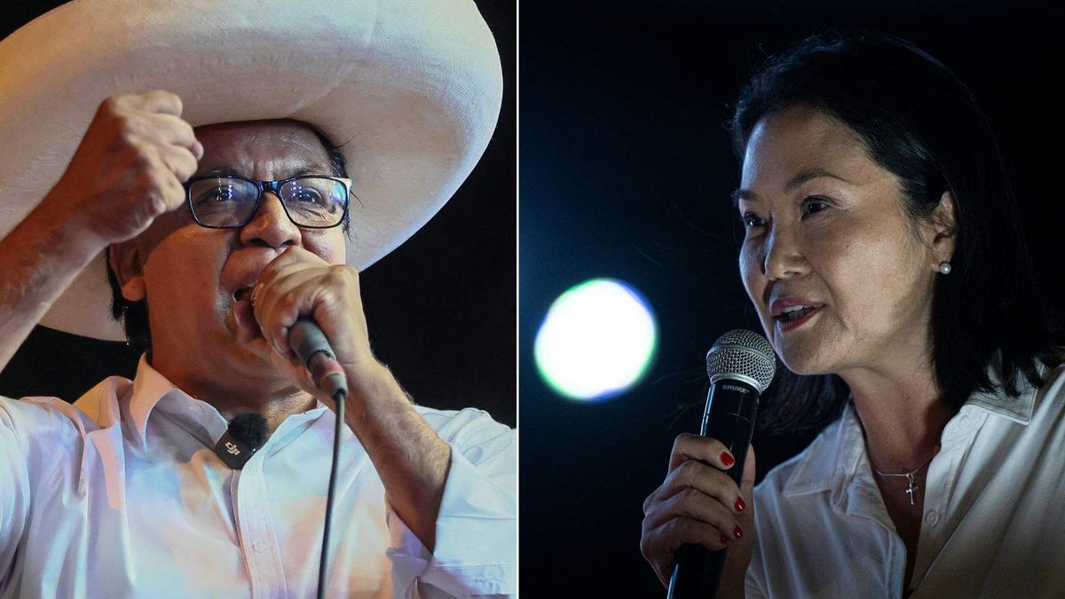Roberto Sánchez y Keiko Fujimori