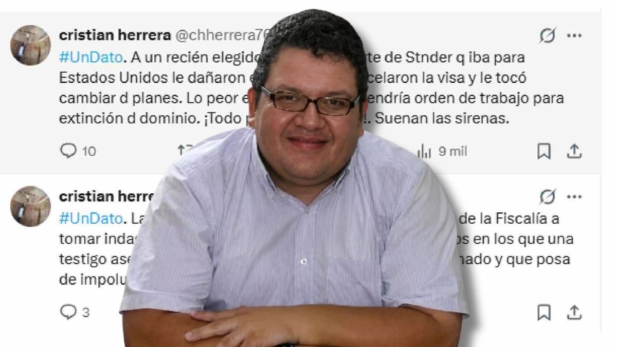 Cristian Herrera habló de investigaciones y extinción de dominio días antes de ser asesinado.