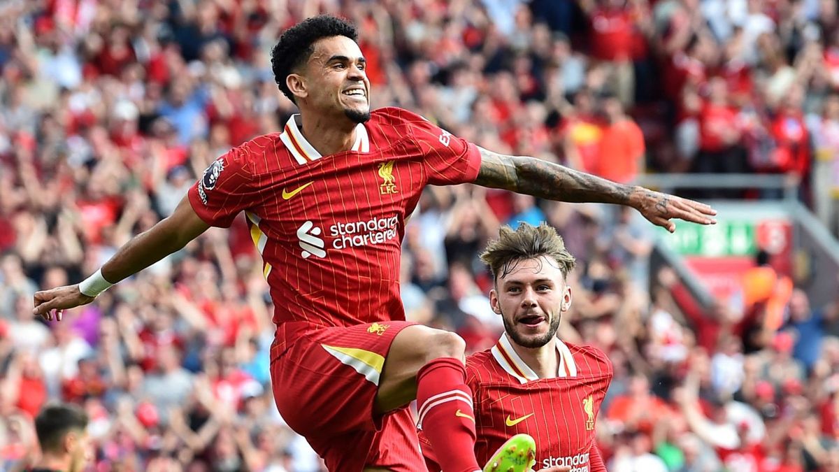 Luis Díaz es uno de los mejores cien jugadores del equipo de Inglaterra.