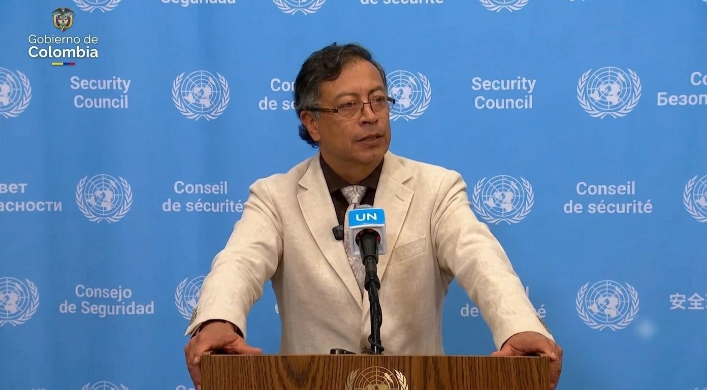 Presidente Gustavo Petro, en Naciones Unidas.