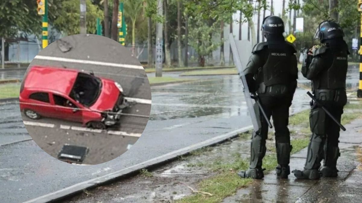 Disturbios en inmediaciones de Univalle, sur de Cali
