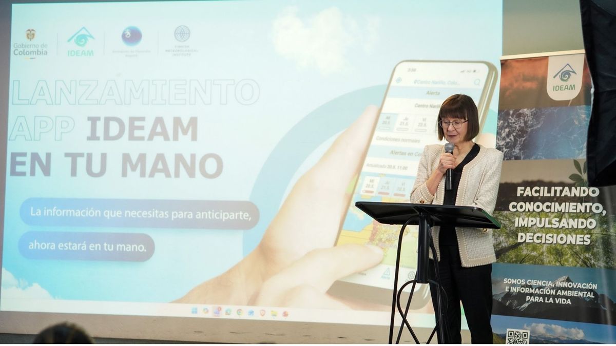 Lanzamiento de la aplicación “IDEAM en tu Mano”
