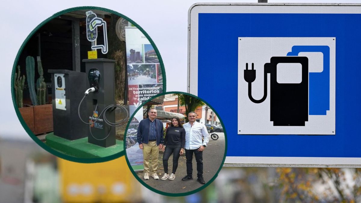 Envigado establece red pública de carga para vehículos eléctricos.